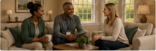 A conversation with a referral partner
